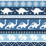Load image into Gallery viewer, Blue Dino Fairisle EXCLUSIVE (Pre-order)
