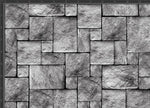 Load image into Gallery viewer, Bricks in shades of grey seamless design for pre-order on 22 bases at Colourburst Fabrics 
